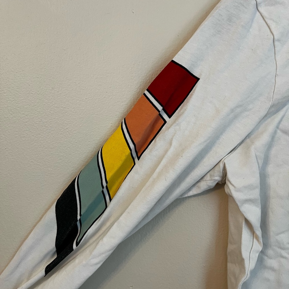 Long Sleeve White Graphic Shirt from Madewell - Picture 2 of 5